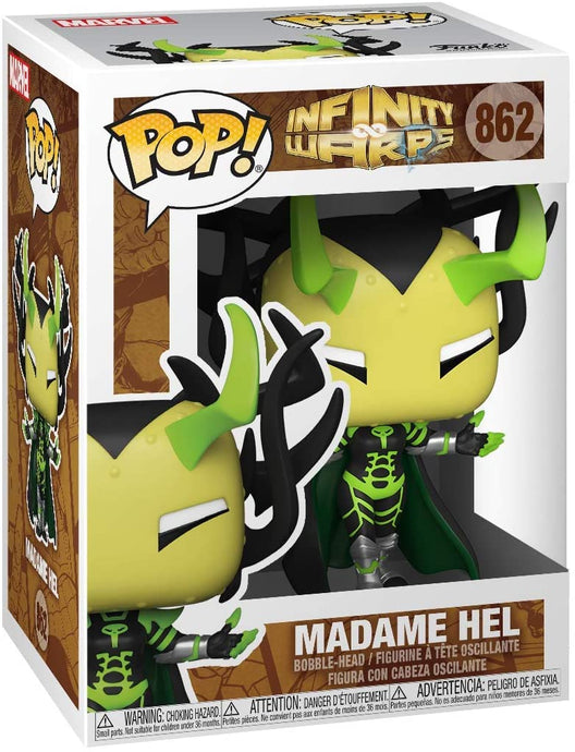 ¡Funko POP! Marvel: Infinity Warps - Señora Hel