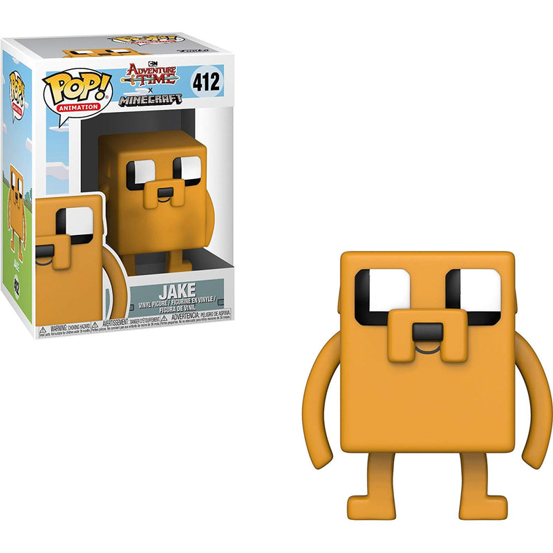 Adventure Times Jake Minecraft x Funko POP Animation Vinyl Figure