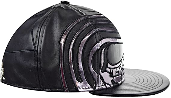 Star Wars - Kylo Ren Character Face Villain 59Fifty Men's Fitted Hat Cap Black