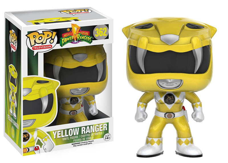 Power Rangers Yellow Ranger Funko POP TV Vinyl Figure