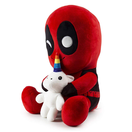 Deadpool Riding an Unicorn Plush - Kryptonite Character Store
