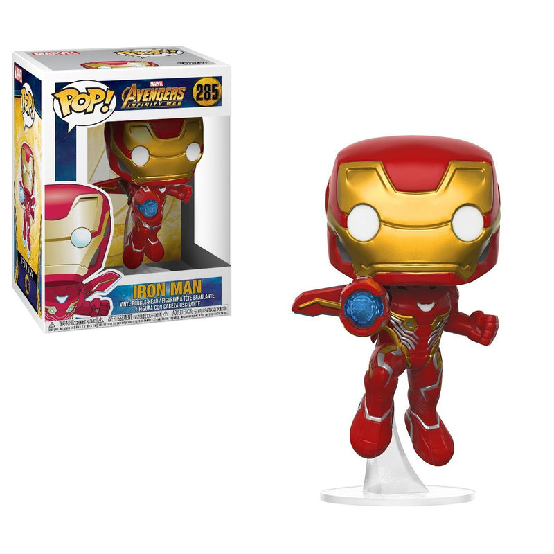 Chargez l&#39;image dans la visionneuse de la galerie, Funko Pop Marvel: Avengers Infinity War-Iron Man Collectible Figure, Multicolor - Kryptonite Character Store
