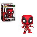 Marvel Holiday Deadpool w/Candy Canes Funko Pop Vinyl Figure