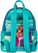 Disney: Tangled - Rapunzel Castle Double Strap Shoulder Bag Purse Mini Backpack