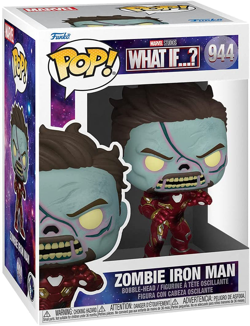 ¡Funko POP! Marvel: ¿Y si? T2 - Iron Man zombi 