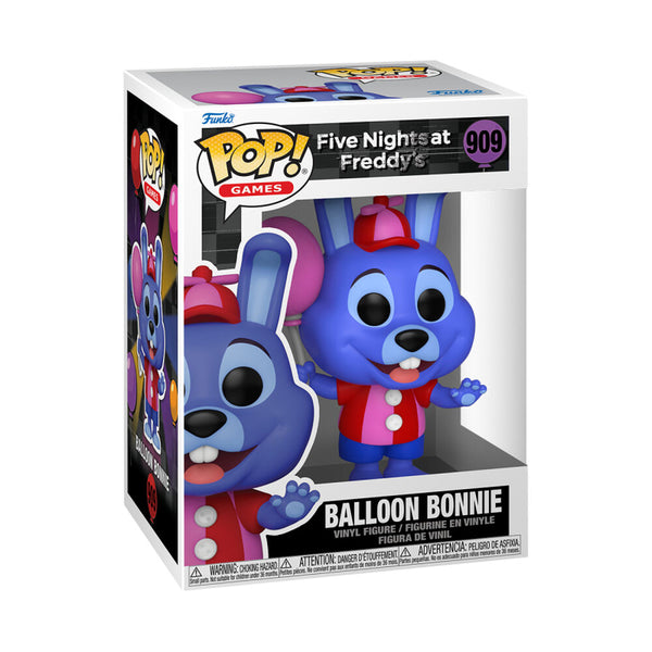 ¡Funko Pop! Juegos: Cinco noches en Freddy's - Figura de vinilo de Bonnie con globo