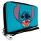 Disney: Lilo & Stitch - Stitch Smiling Pose Blue Women Wallet