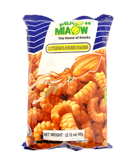Miaow Miaow - Cuttlefish Crackers, 60g