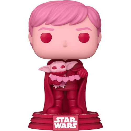 Cargue la imagen en el visor de la galería, ¡Funko POP! Star Wars: San Valentín - Luke Skywalker con Grogu 
