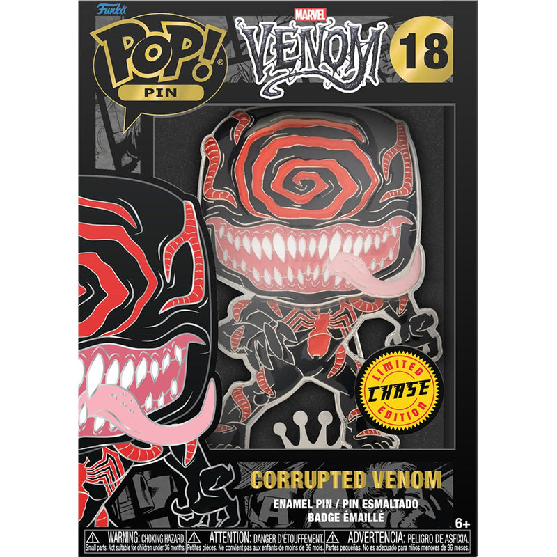 Funko POP! Pin: Corrupted Venom Large Enamel