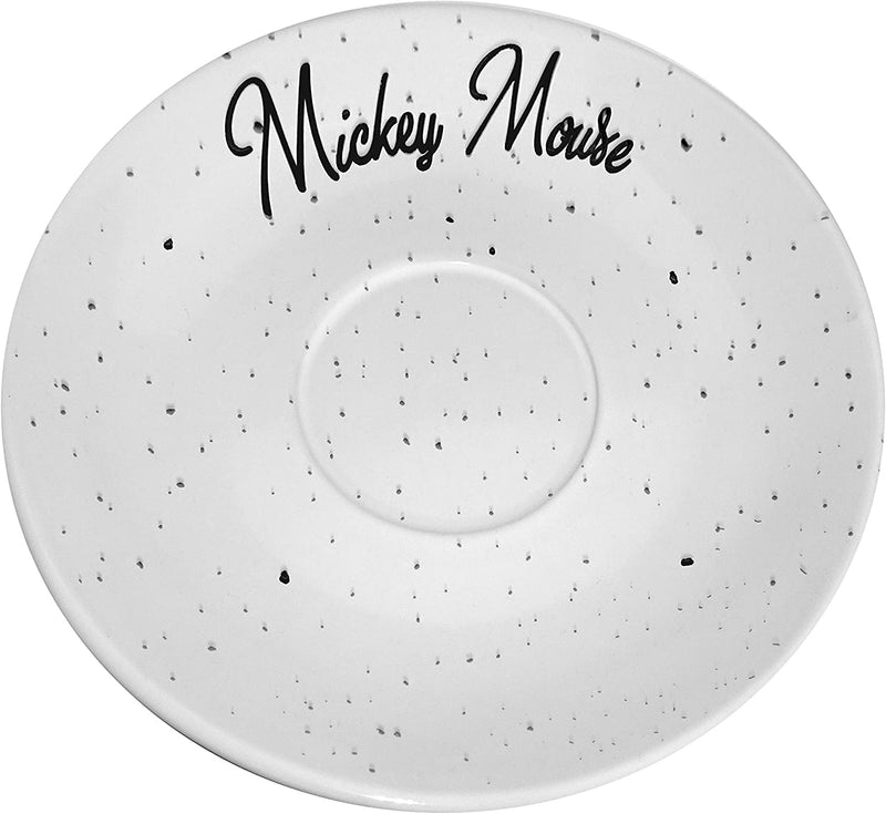Disney: Mickey Mouse - Classic Speckles 20oz Ceramic Teacup and Saucer Mug