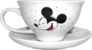 Disney: Mickey Mouse - Classic Speckles 20oz Ceramic Teacup and Saucer Mug