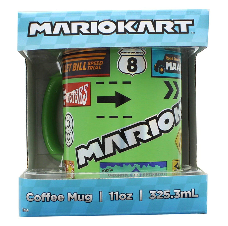 Mario Kart Green Ceramic Coffe Mug - Kryptonite Character Store