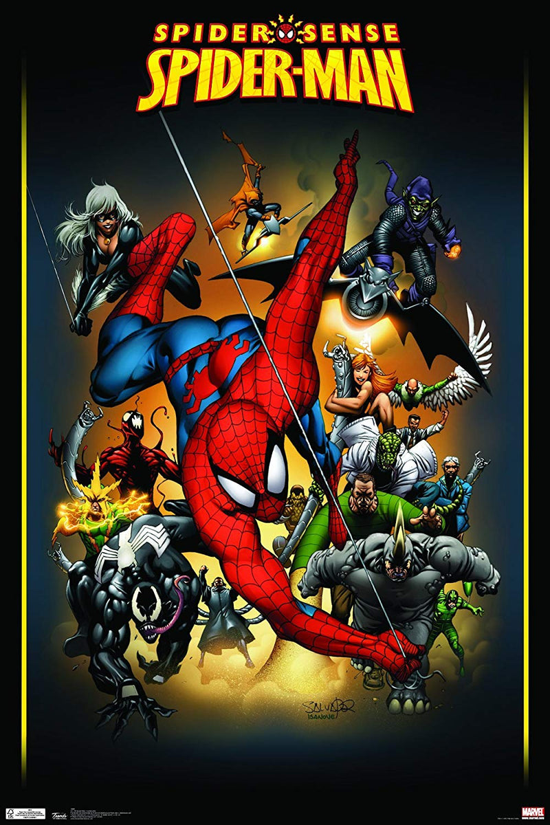 Spider-Man Adversaries Poster - Kryptonite Character Store