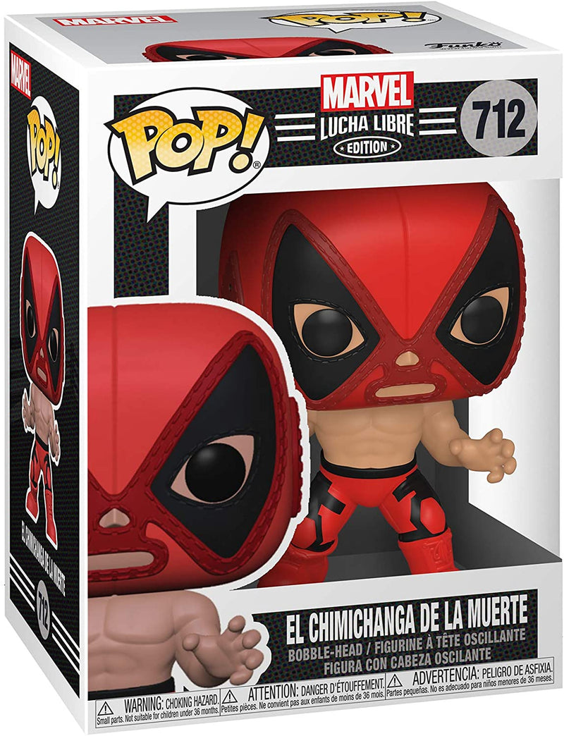 Load image into Gallery viewer, Funko POP Marvel: Luchadores- Deadpool
