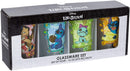 Disney: Lilo & Stitch - Tropical Panel 16oz Pint Glass Set (4 Pack)