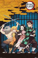 Demon Slayer (Kimetsu no Yaiba) - Group Wall Poster