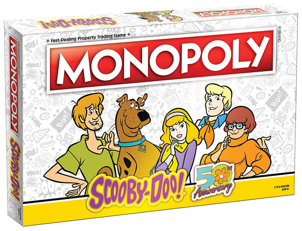 Scooby-Doo! 50th Anniversary Monopoly Board Game - Kryptonite Character Store