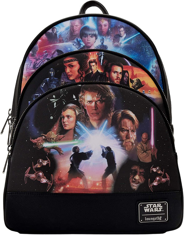 Star Wars - Trilogy 2 Triple Pocket Mini Backpack