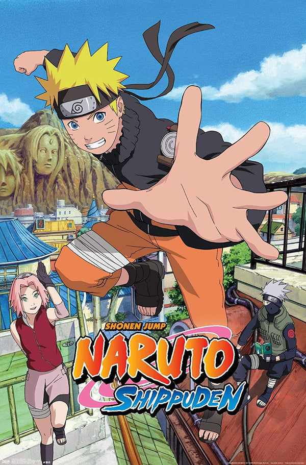 Naruto: Shippuden - Jump Poster