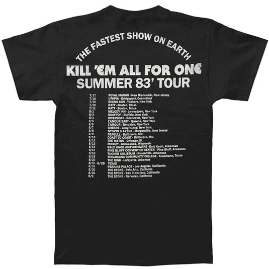 Metallica - Camiseta Kill Em All Summer 83 Tour 