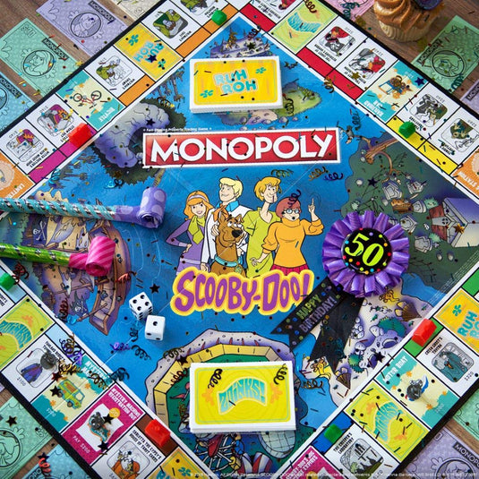 Scooby-Doo! 50th Anniversary Monopoly Board Game - Kryptonite Character Store