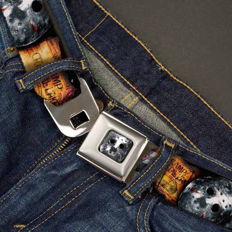 Friday the 13th Jason Mask Belt - Kryptonite Character Store