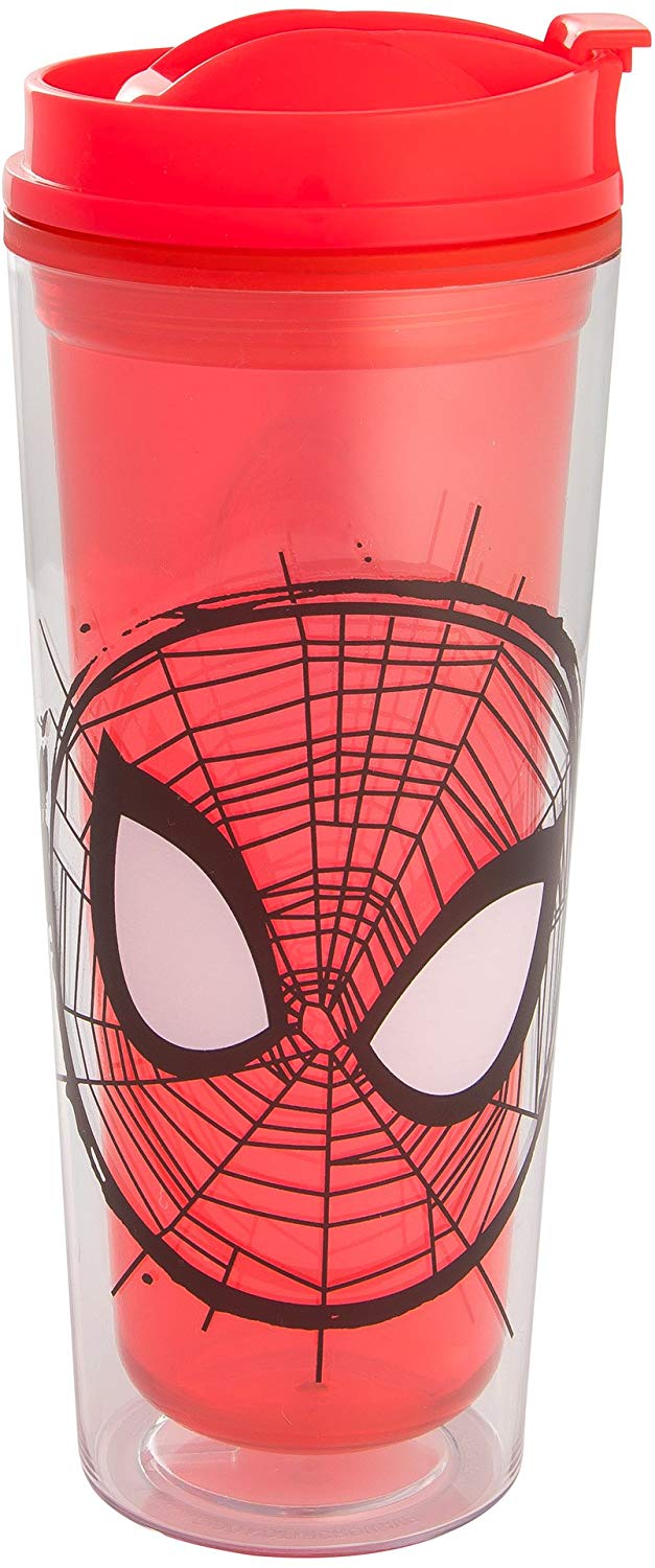 The Amazing Spider-Man Plastic Travel Cup - Kryptonite Character Store