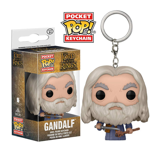 Lord of Rings Gandalf Mini Funko Pop Keychain - Kryptonite Character Store
