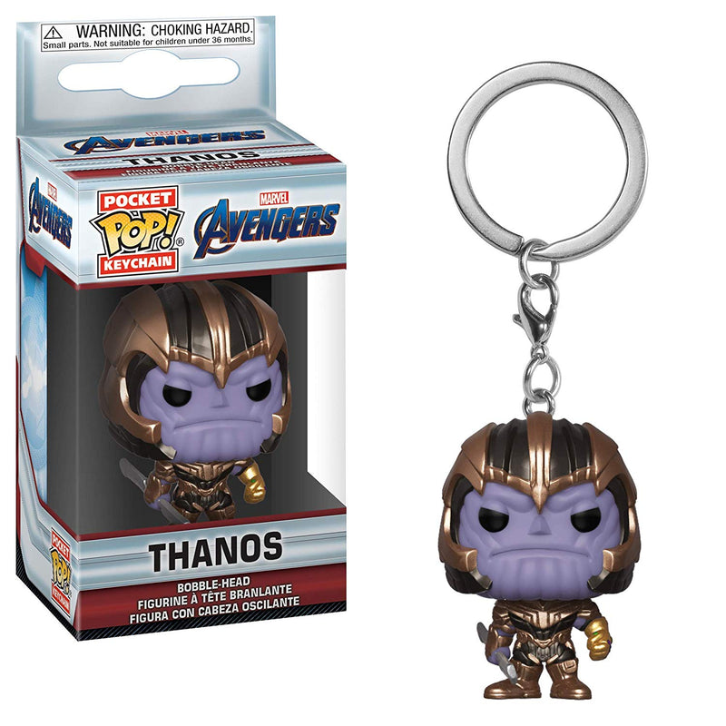 Marvel: Avengers Endgame - Thanos POP Keychain - Kryptonite Character Store