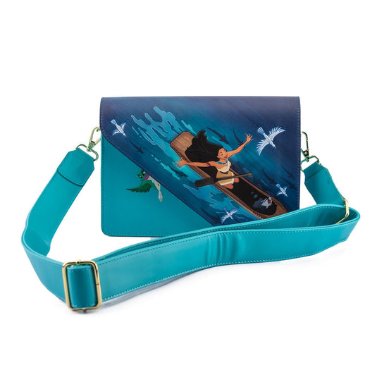 Loungefly Disney: Pocahontas - Just Around the River Bend Crossbody Purse