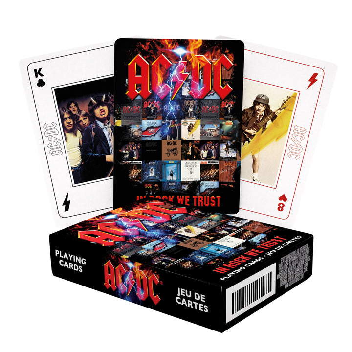 AC/DC - In Rock We Trust Playing Cards