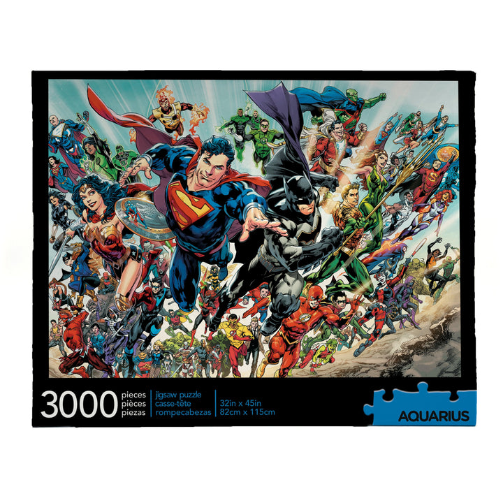 DC Comics - Cast 3000 Piece Jigsaw Puzzle
