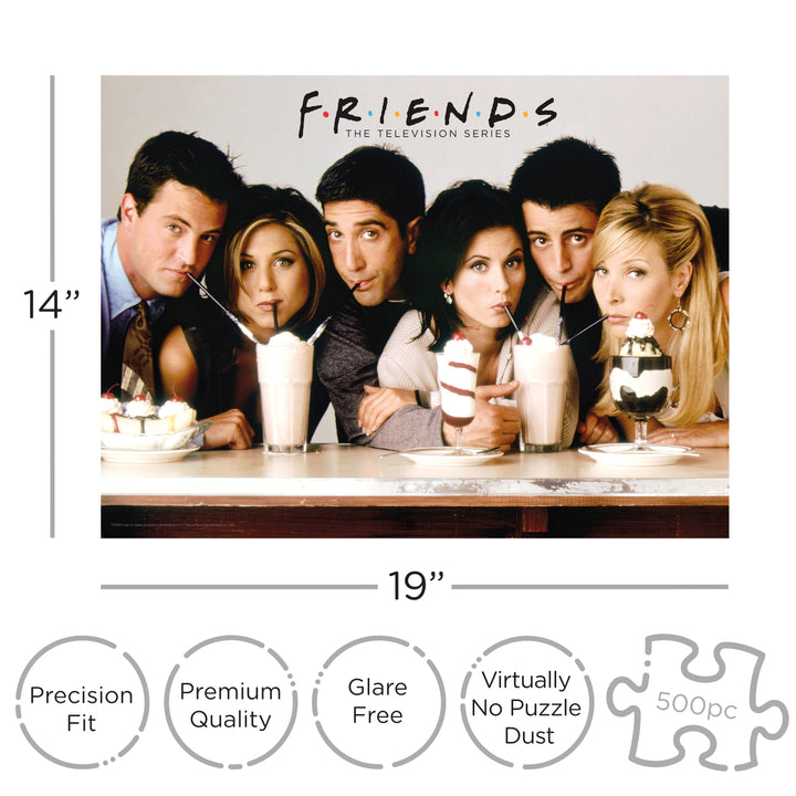 Friends - Milkshake 500 Piece Jigsaw Puzzle