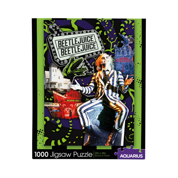 Beetlejuice - Collage 1000 Piece Jigsaw Puzzle