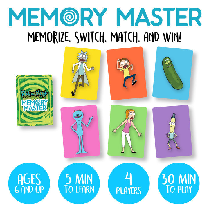 Rick & Morty - Memory Master Card Game