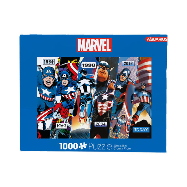 Marvel Comics: Captain America - Timeline 1000 Piece Jigsaw Puzzle