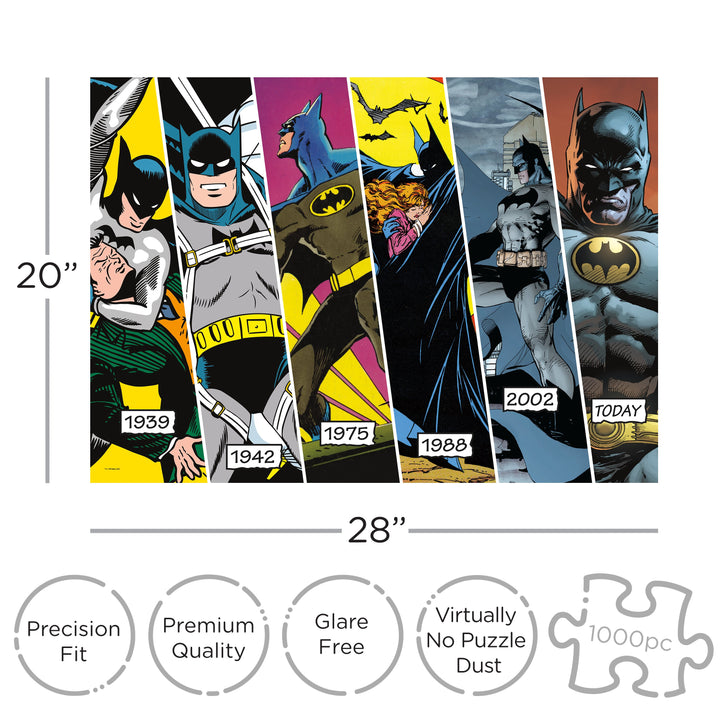 DC Comics: Batman - Timeline 1000 Piece Jigsaw Puzzle