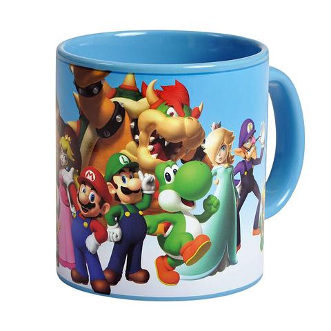Nintendo Super Mario Inside/Outside 20oz Print Mug 20oz Ceramic Mug- Kryptonite Character Store