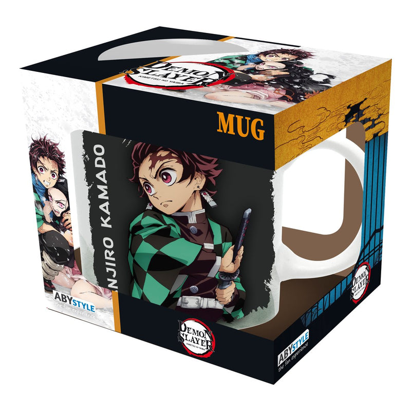 Load image into Gallery viewer, Demon Slayer (Kimetsu no Yaiba): Tanjiro - Warding Mask Ceramic Mug
