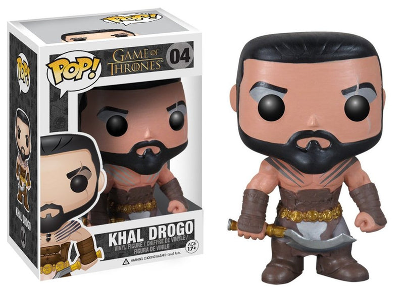 Game of Thrones - Khal Drogo Pop TV Vinyl Figure - Kryptonite Character Store