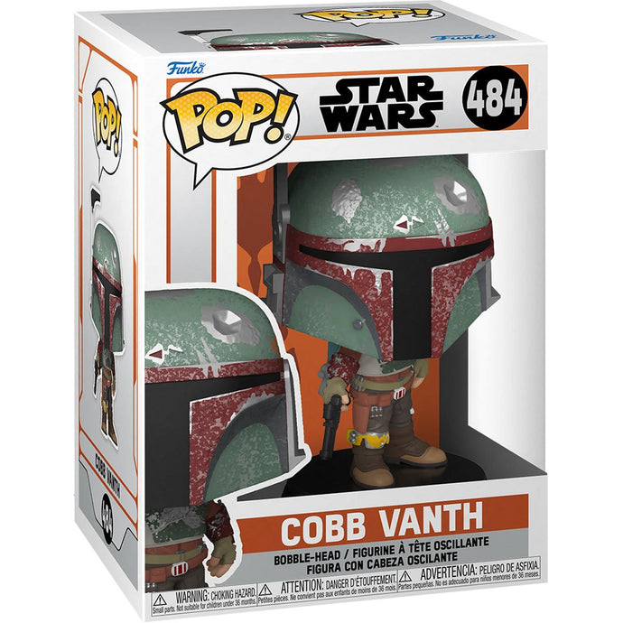 ¡Funko POP! Star Wars: The Mandalorian - El mariscal Cobb Vanth (con Chase)