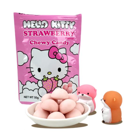 Hello Kitty - Caramelo masticable sabor fresa