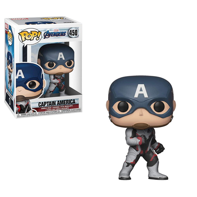 Cargue la imagen en el visor de la galería, Marvel: Avengers Endgame - Captain America (TS) Pop Movies Vinyl Figure - Kryptonite Character Store
