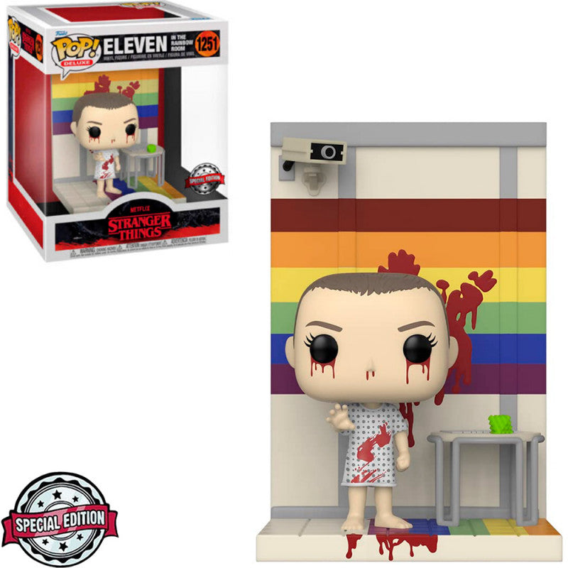 Load image into Gallery viewer, Funko POP! Deluxe: Stranger Things - Eleven in The Rainbow Room (62386)
