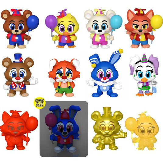 ¡Minis misteriosos Funko! Figura de vinilo con globo de Five Nights at Freddy's Circus