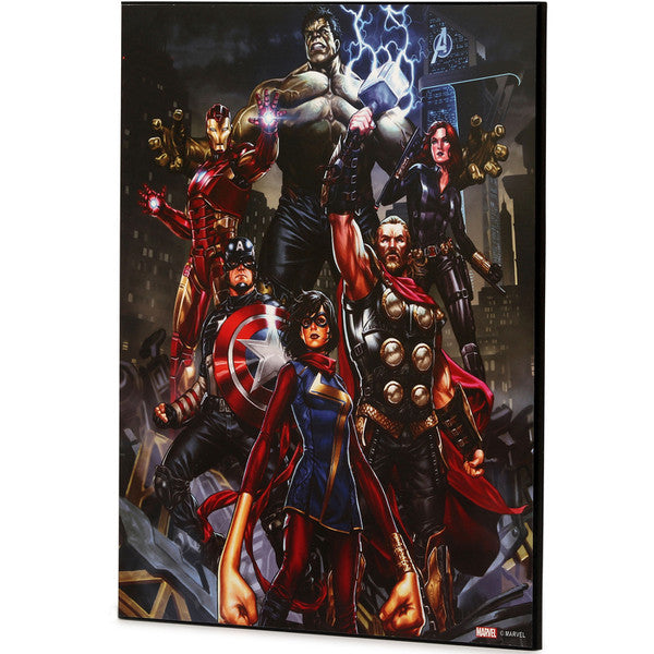 Marvel's Avengers - Character Line-up Wood Wall Decor