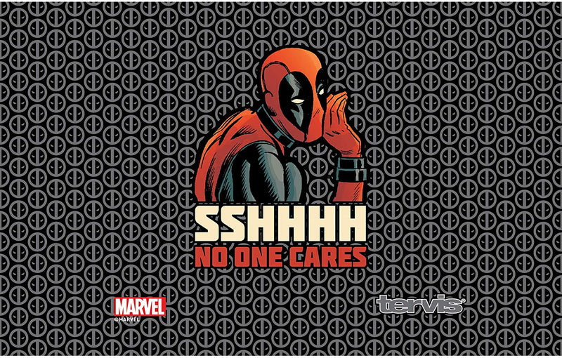 Marvel Comics: Deadpool - Shhh No One Cares Insulated Tumbler 20oz Metal Tumbler