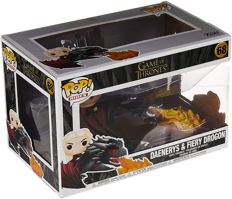 Cargue la imagen en el visor de la galería, Funko POP! Rides: Game of Thrones - Daenerys on Fiery Drogon
