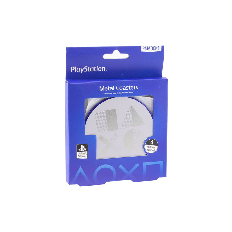 PlayStation - PS5 Metal Coaster (4 Pack)